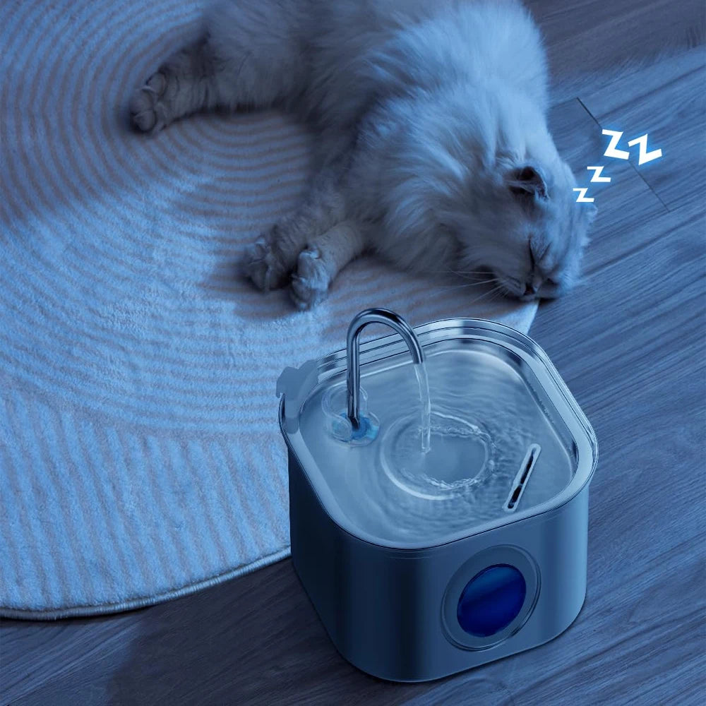 Aquapur™ Stainless Steel Cat Fountain – The Future of Healthy Hydration